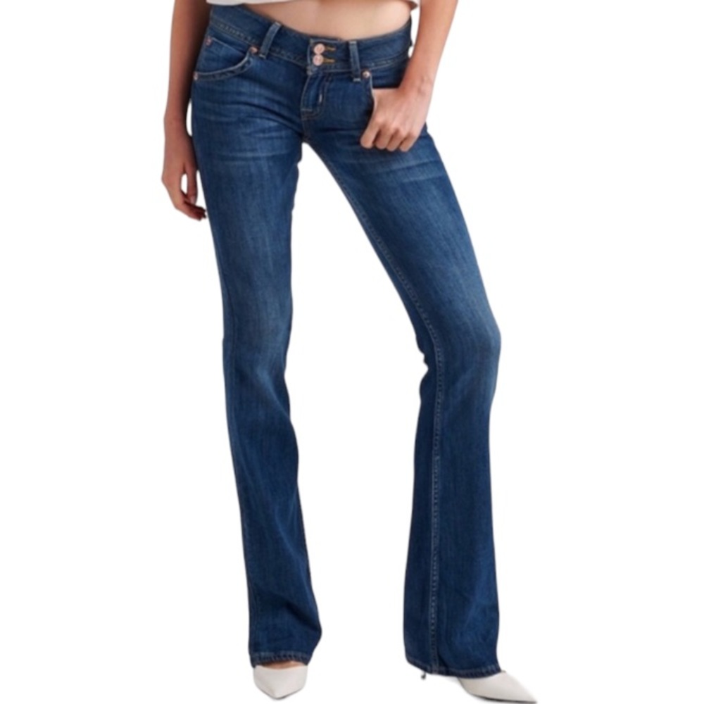 NWOT HUDSON Signature Bootcut Jeans, Blue, Size 27